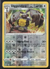 Diggersby 147/192 Rare Rebel Clash Pokemon Reverse Holo Near Mint