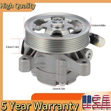 For 2003-2007 Honda Accord Ex Lx Dx 2.4l Power Steering Pump With Pulley 96-5431