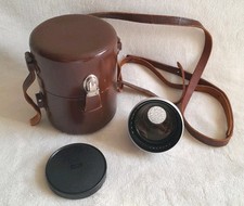 PANTAR LENS 1:4 75mm Carl Zeiss LENS MADE IN GERMANY with case UNTESTED