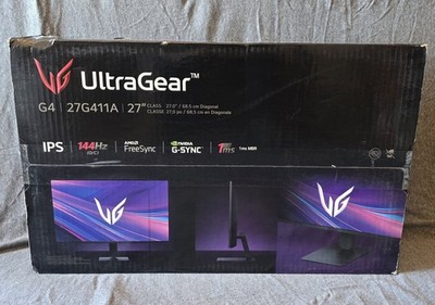LG UltraGear 27G411A 27'' & Samsung Odyssey G5 34'' Gaming Monitors
