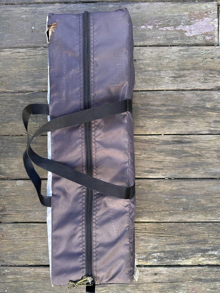 MARRÓN Camping Privacidad Refugio/Carpa Ciega Caza - Carbón/Gris Foto 2 de 4