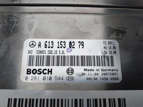 A6131530279 Uce Engine Control Unit for MERCEDES-BENZ CLASE E (BM 210) B 9177315 - Picture 4 of 10
