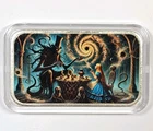 Hayleybug Alice and the Abyss 1 oz silver Art Bar with COA mintage 100