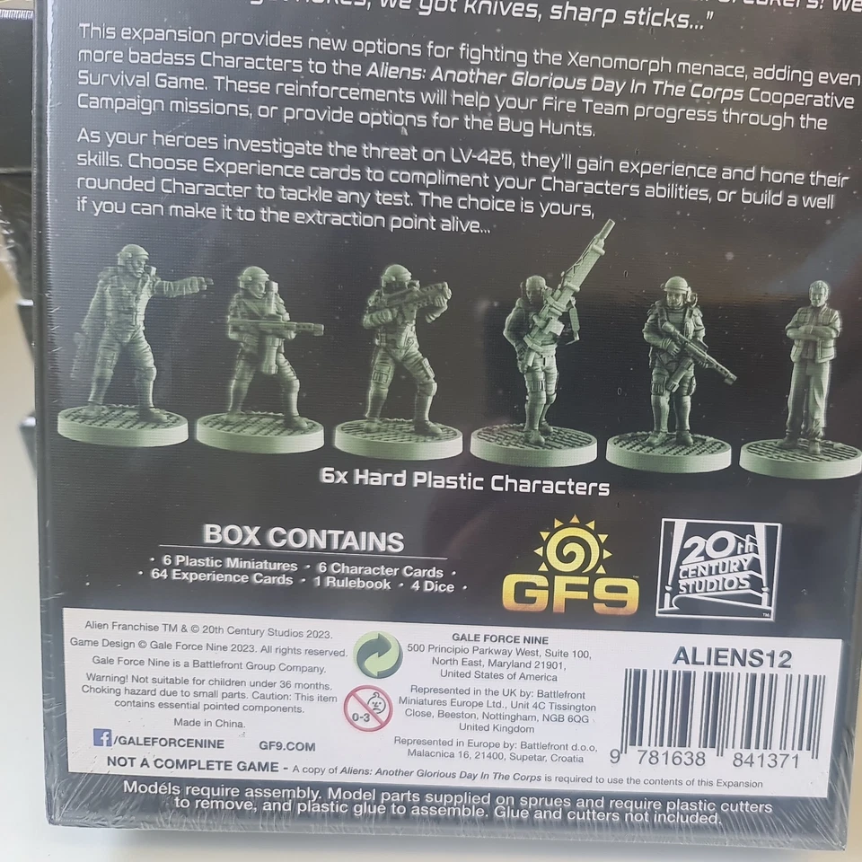 Aliens Board Game: Ultimate Badasses Expansion Brand new and sealed - Image 3 of 4