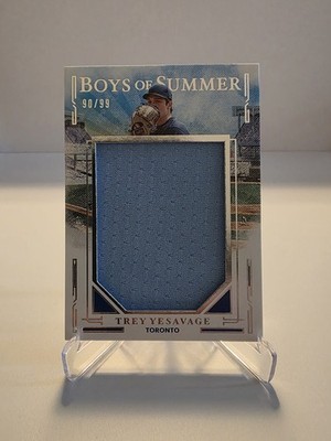 Trey Yesavage 2025 Boys Of Summer Jumbo Patch (JPM-TY) 90/99 Toronto Blue Jays