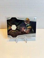 2008 Upper Deck Icons - Future Stars Materials  Brian Brohm #FSM6 (MEM, RC)
