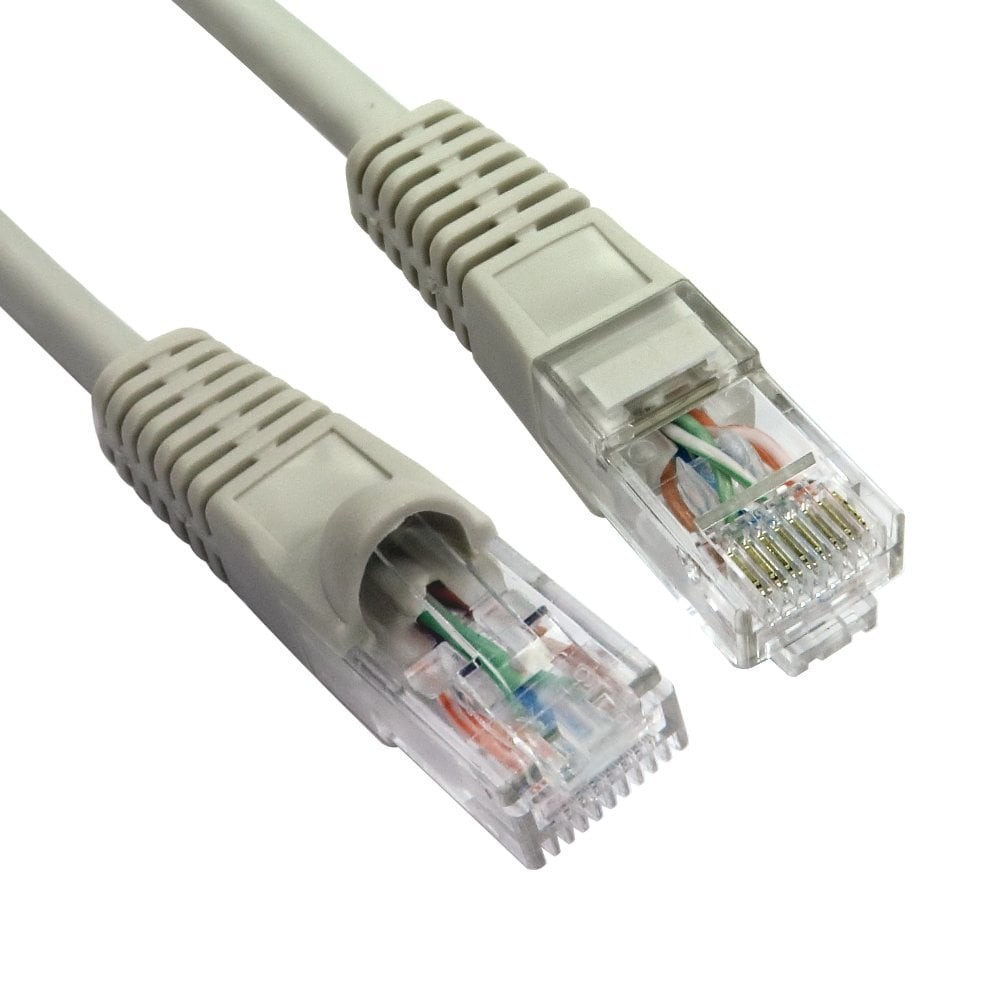 Cables Direct 1.5m Snagless Cat6 LSZH Patch Cable - Grey