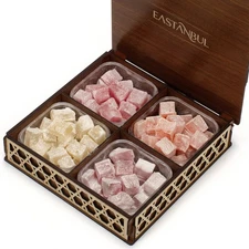 Eastanbul Turkish Delight Selection 35.2oz, Turkish Delights Assorted