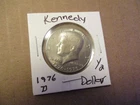 Kennedy Half Dollar, 1776-1976-D, Bicentennial, #34