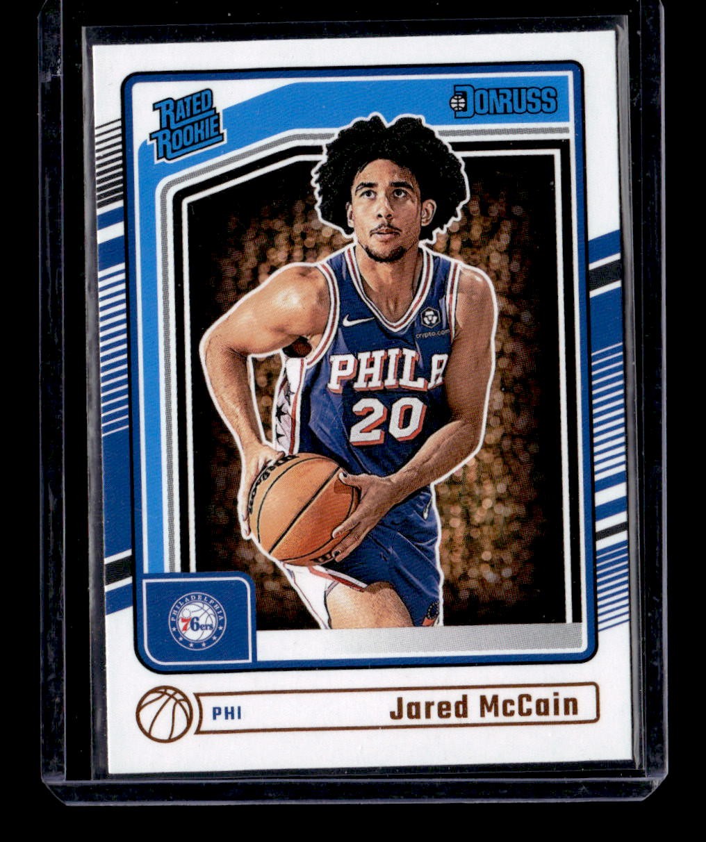 2024-25 Donruss #228 Jared McCain Philadelphia 76ers