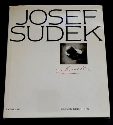 Josef Sudek Panorama Zdenek signed fax Kirschner 1982 HardCover Czech Rep 1st Ed