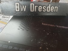 Schild Deutsche Reichsbahn BW Dresden