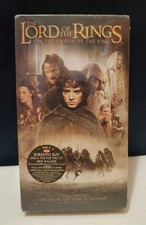 Lord Of The Rings: The Fellowship Of The Ring VHS, 2002 , New Sealed
