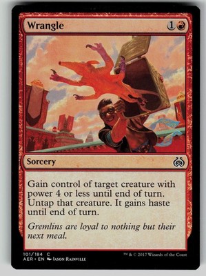 Wrangle 101 Aether Revolt Magic: The Gathering Common