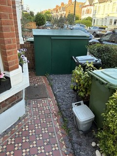 Asgard Bike & Storage Shed 6x3ft Green 3 Bikes