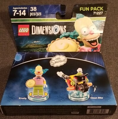 Lego Dimensions Fun Pack 71227 The Simpsons Krusty The Clown - Box