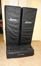 Vintage Kustom 300 PA system speakers covers cords stands everything