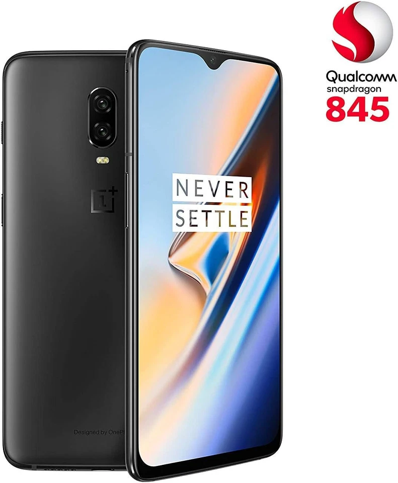 OnePlus 6T Smartphone 256GB Schwarz Dual-SIM 8GB Ohne Zubehör - Bild 4 von 4