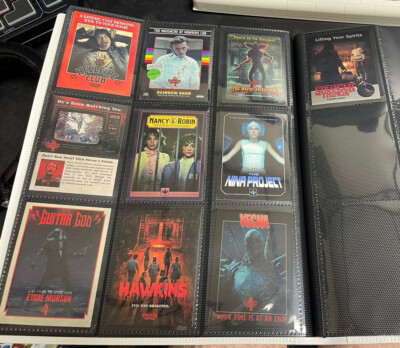 2023 Topps Zerocool Stranger Things 4 Coming Soon! Video Store Ads Complete Set