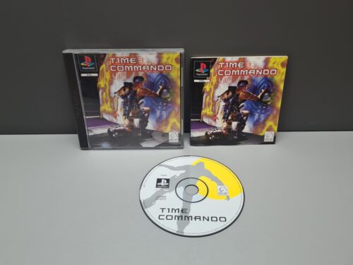 TIME COMMANDO SONY PLAYSTATION 1 EMBALLAGE D'ORIGINE PAL CIB BOITED PSX PSONE PS1 - Photo 1/11