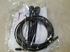 ProSource Jump Rope Speed Cable Cross Fit MMA Boxing Fitness Black FAST SHIP 
