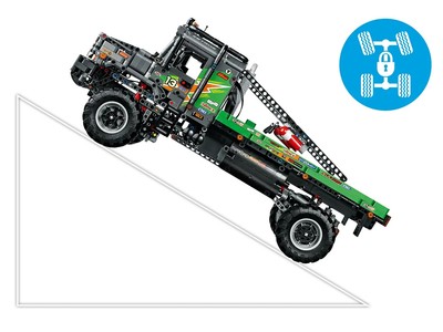 Lego Technic 42129 4x4 Mercedes Benz Zetros Trial Truck 2129psc New Sealed eBay