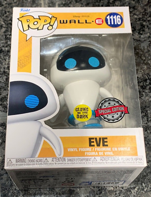 Funko Pop - Eve #1116 - Wall-E Glow In The Dark Special Edition