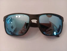 Oakley Holbrook Mix Prizm Lenses Woodgrain Frame Sunglasses MISSING LEFT RAIL