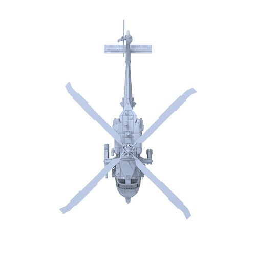 Yao's Studio 1/100 Military Model Kit US Navy MH-60 SeahawkElica in metallo - Foto 4 di 4