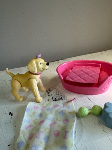 2003 Barbie Happy Family Neighborhood Midge & Nikki 1st Birthday Pet Dog Vintage - Picture 6 of 6