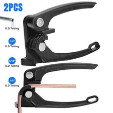 2Pcs 90° Tube Bender 1/8 3/16 1/4" for Copper, Brass, Aluminum, Thin Steel Pipe