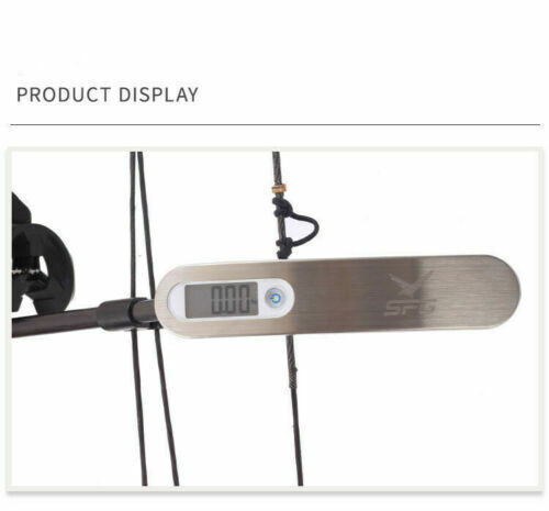 Archery Digital Bow Scale Draw Weight 110lbs Compound Recurve Bow Measuring Tool - Picture 19 of 20