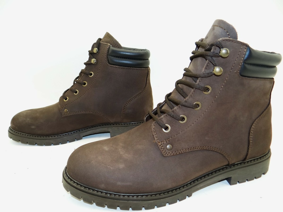 Selected Homme shoes boots winter boots men's boots leather boots size 42  New