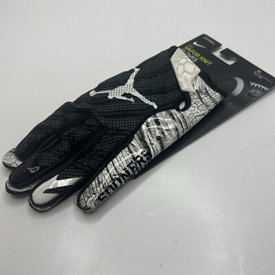 Nike Jordan Vapor Knit Football Gloves Oklahoma Team Issued