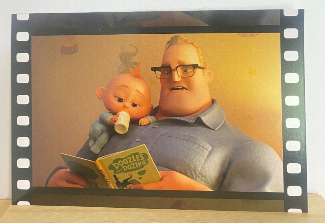 Incredibles Bob Parr Jack Disney Pixar Limited Postcard Prize