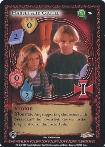 BUFFY THE VAMPIRE SLAYER COLLECTIBLE CARD GAME - CLASS OF '99 (SCORE - 2002) - Picture 78 of 171