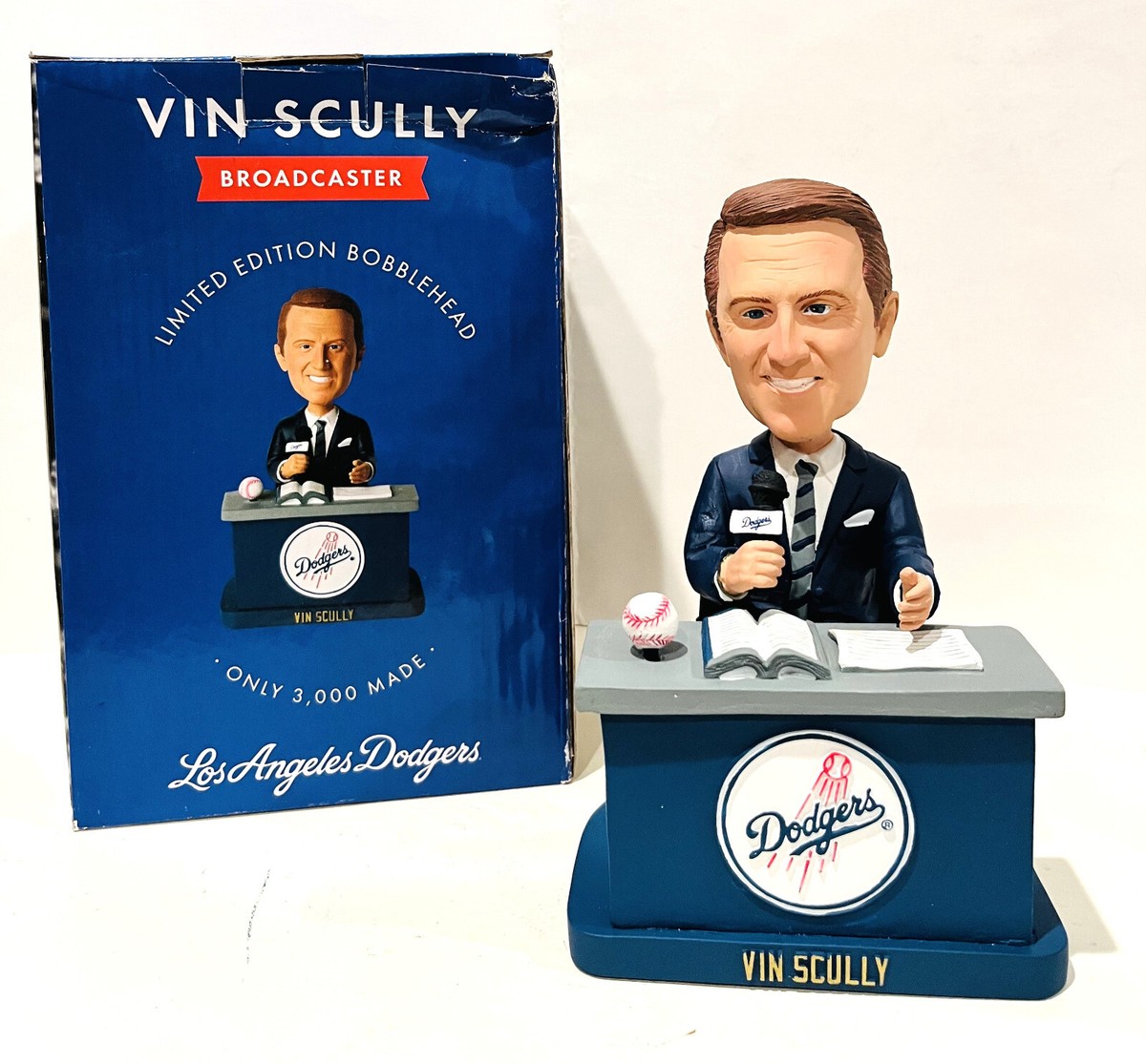 Vin Scully 2012 LA Dodgers SPECIAL EDITION Bobblehead SGA