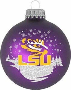 LSU Chevron Ornament