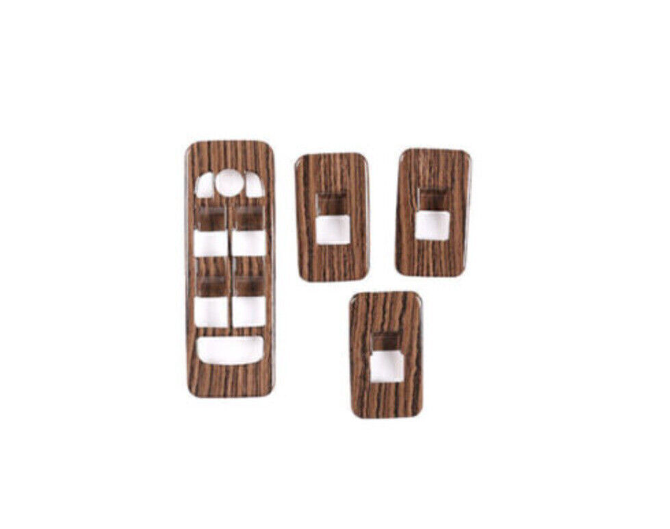 2020-2024 Land Rover Discovery Sport Sands Wood Grain Window Switch Panel 4PC