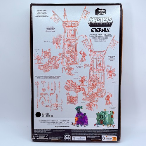 Mega Construx Eternia Battleground MIB Masters of the Universe hff28-9633 - Picture 3 of 7