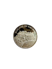 Bayern Feinsilber Medaille 1000 Schloss zu Dachau Familienwappen Wittelsbacher