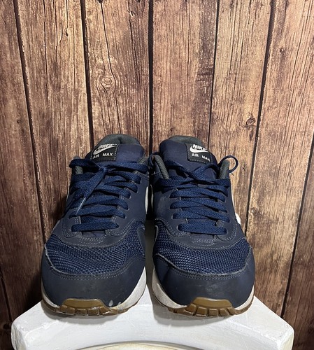 Size 10.5 - Mens Nike Air Max 1 Essential Navy Gum 🔥 - Picture 5 of 7