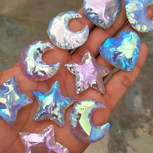 Stone crystal aura quartz carved gemstone jewelry chakra healing reiki mineral - Picture 4 of 161