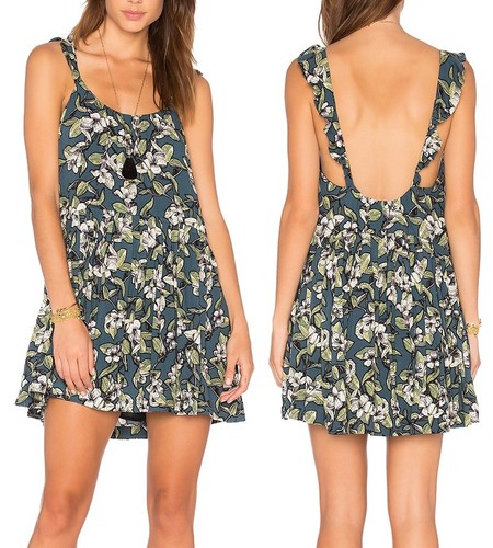 Backless Mini Dress w/Pockets - $98 | eBay