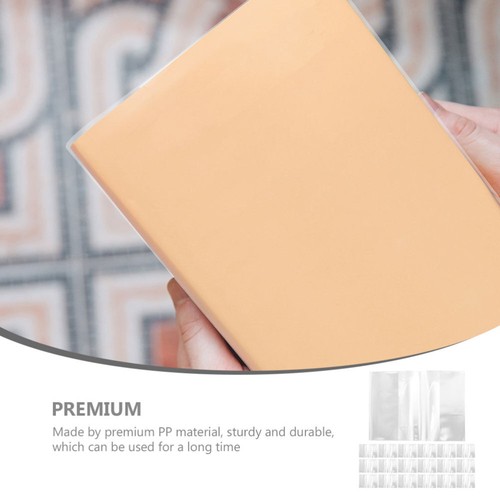 20PCS Book Cover Soft Cover Books Cover Clear Book Cover School Book Cover - Bild 6 von 12