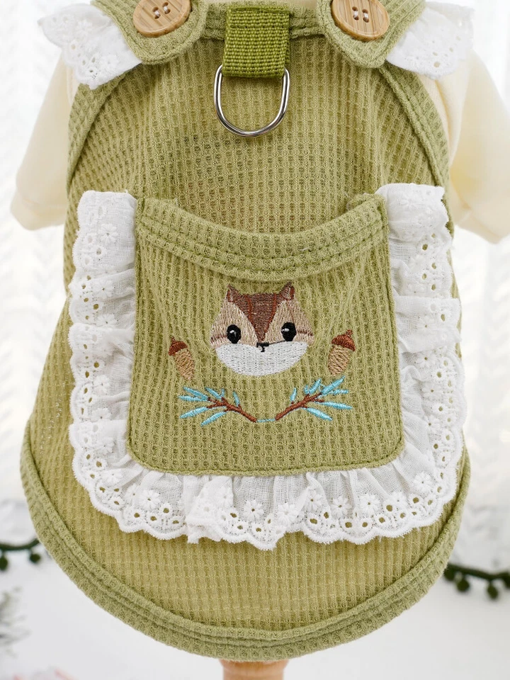 Summer Dog Clothes Breathable T-Shirts Sleeveless Vest for Small Pet Cat Puppy - Image 2 of 4