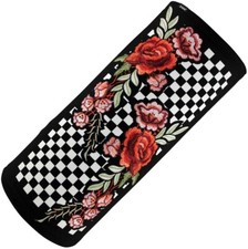 Zan Headgear SportFlex Motley Tube Checkered Floral 50UPF Four-Way Stretching