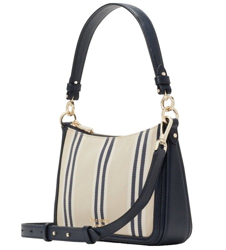 ショルダーバッグ・ポシェット THOM BROWNE CANVAS SHOULDER BAG WITH TRICOLOUR DIAGONAL BAND THOM BROWNE Tricolor Striped Denim Handbag Tote Bag Shoulder