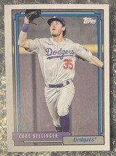 2021 Topps Update #T92-24 Cody Bellinger 1992 REDUX INSERT