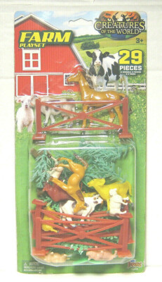 CREATURES OF THE WORLD 29 PIECE FARM PLAYSET 16846 IMPERIAL 2016 - NEW SEALED